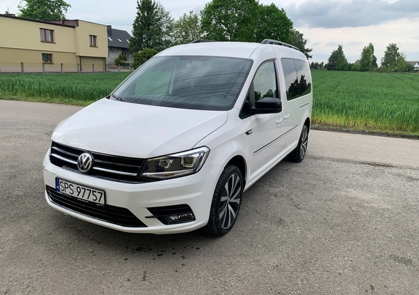 Volkswagen Caddy cena 76000 przebieg: 130452, rok produkcji 2018 z Pszczyna małe 466